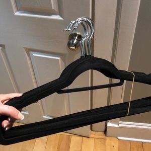 Black Velvet Hangers!!! Read Description!